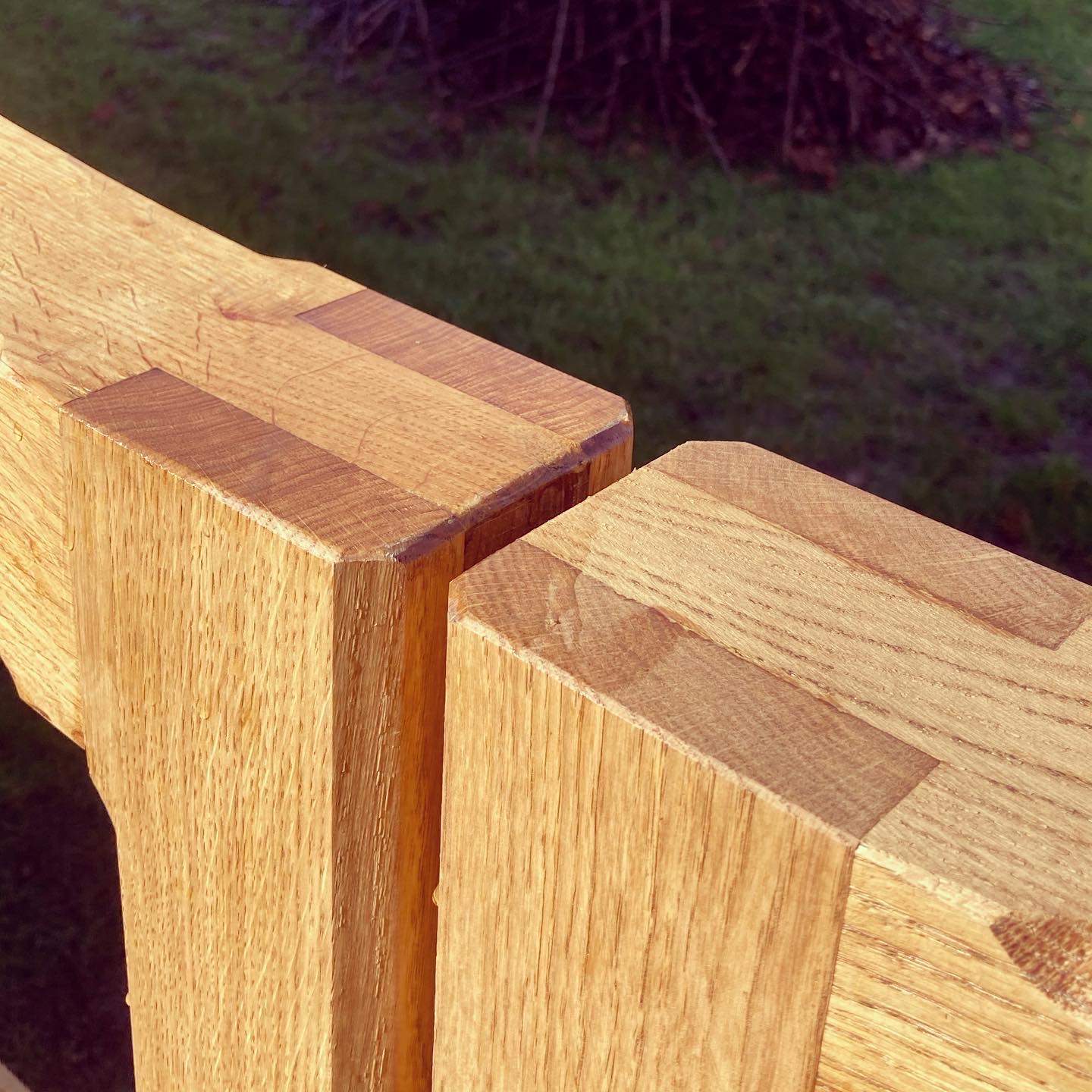 Bridle joint detail