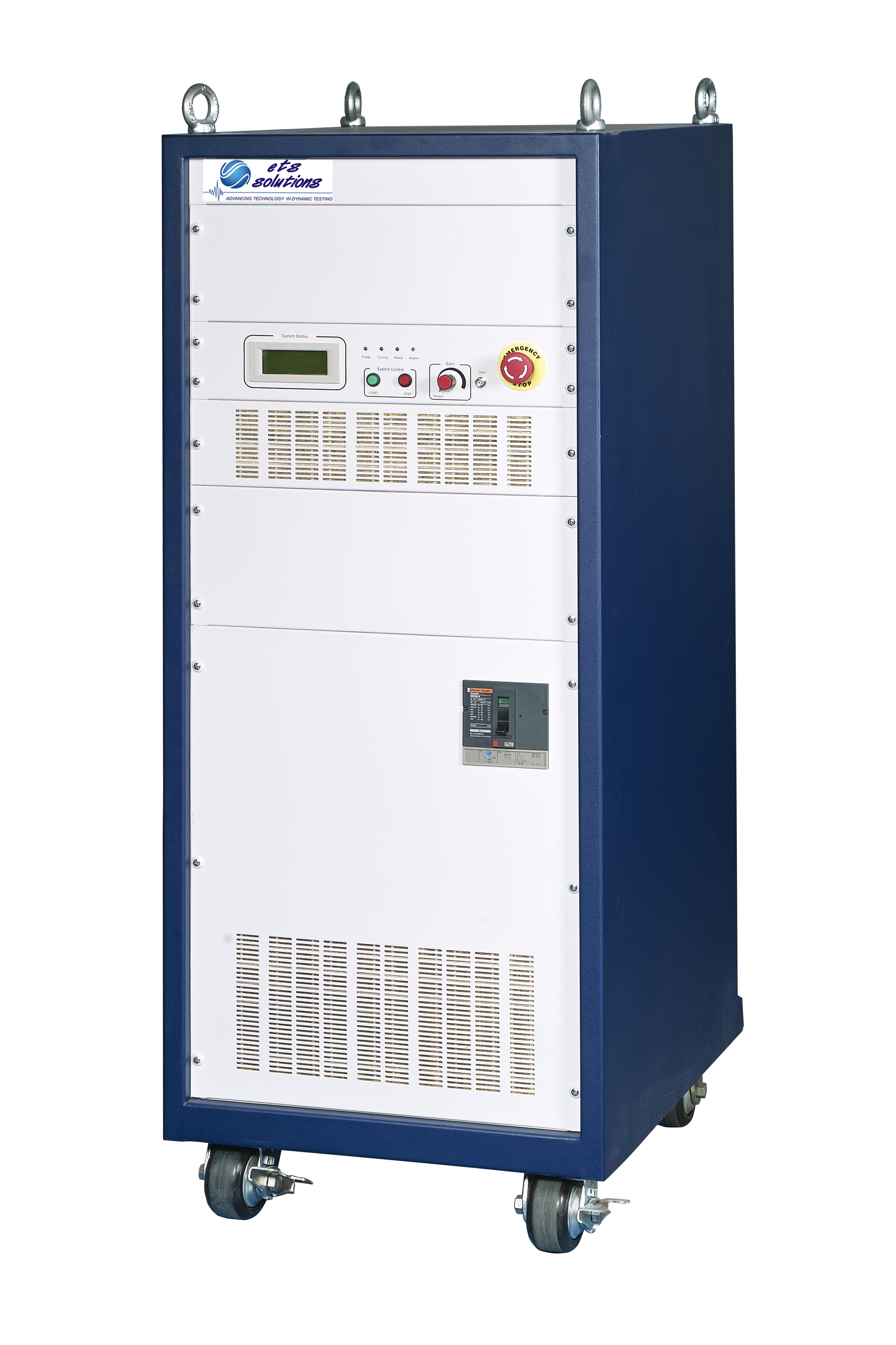 Cabinets: 1,
Max Power Output: 2kVA to 12kVA,
Max Output Voltage: 120V,
Max Output Current: 100A