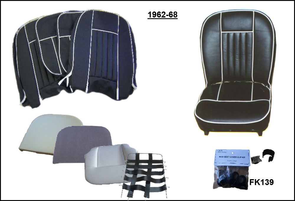 MGB SEAT COVER'S 62-69