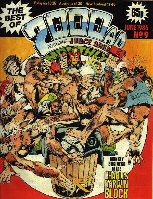 2000AD Best of Monthly 9, 1986