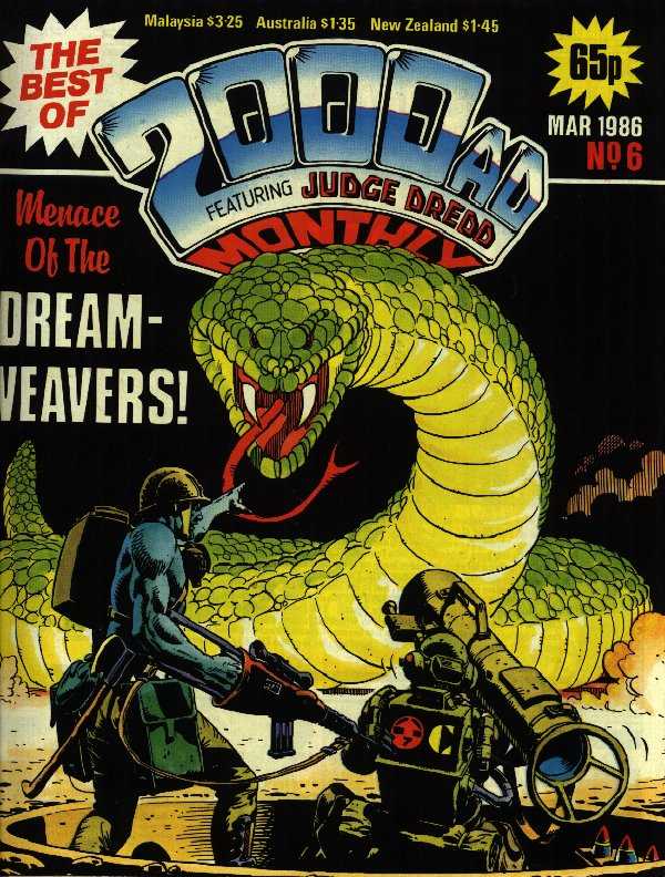 2000AD Best of Monthly 6, 1986