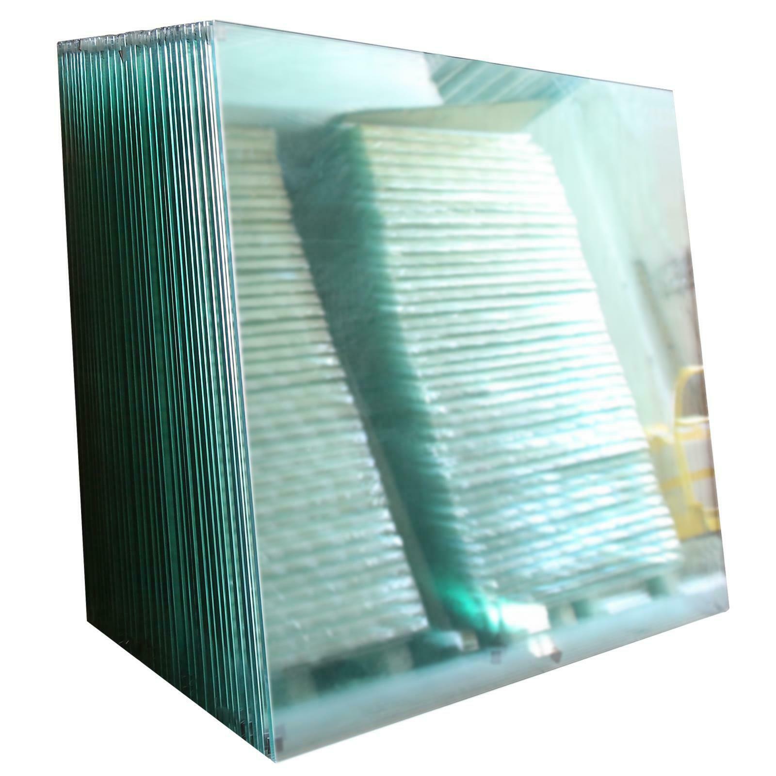 100cm x 90cm CE Certified 10mm Clear Toughened Safety Glass