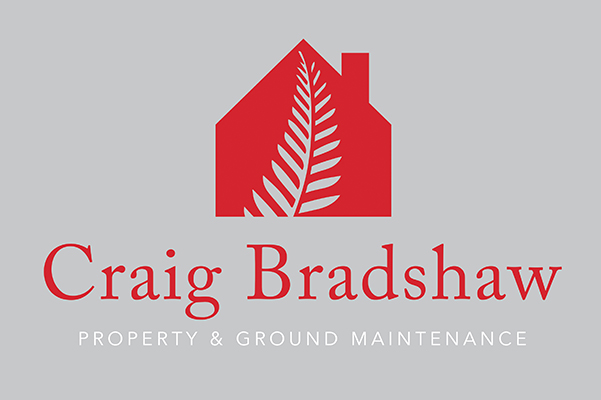 New Logo to replace current one for Craig Bradshaw, A Property & Ground Maintenance Company.