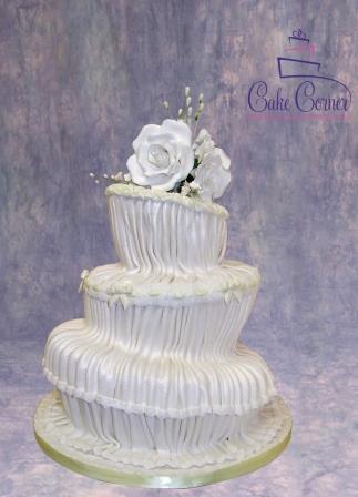 Topsy Turvy Wedding Cake