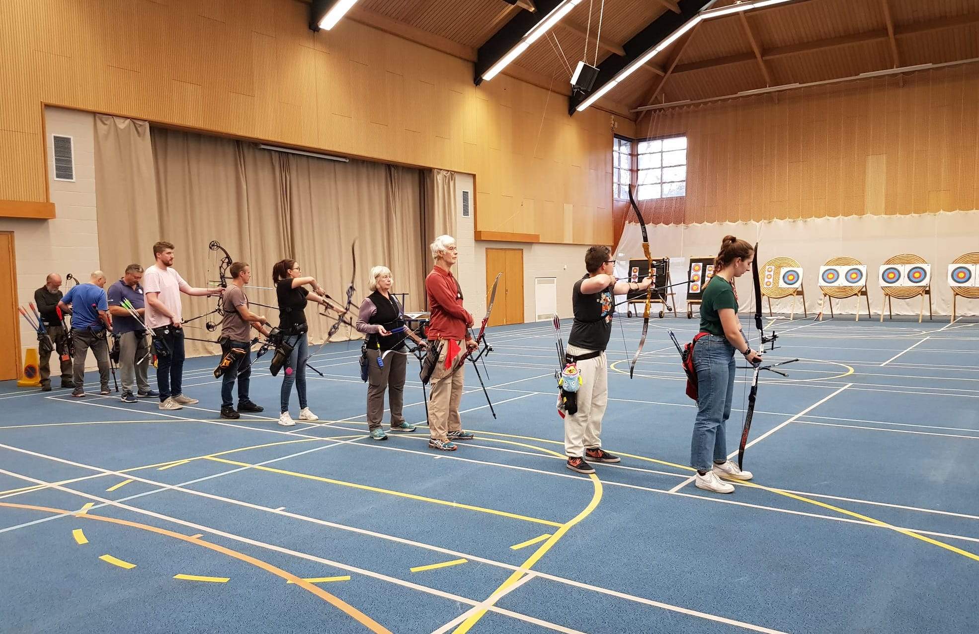 Indoor archery at King’s Centre now on Wednesdays