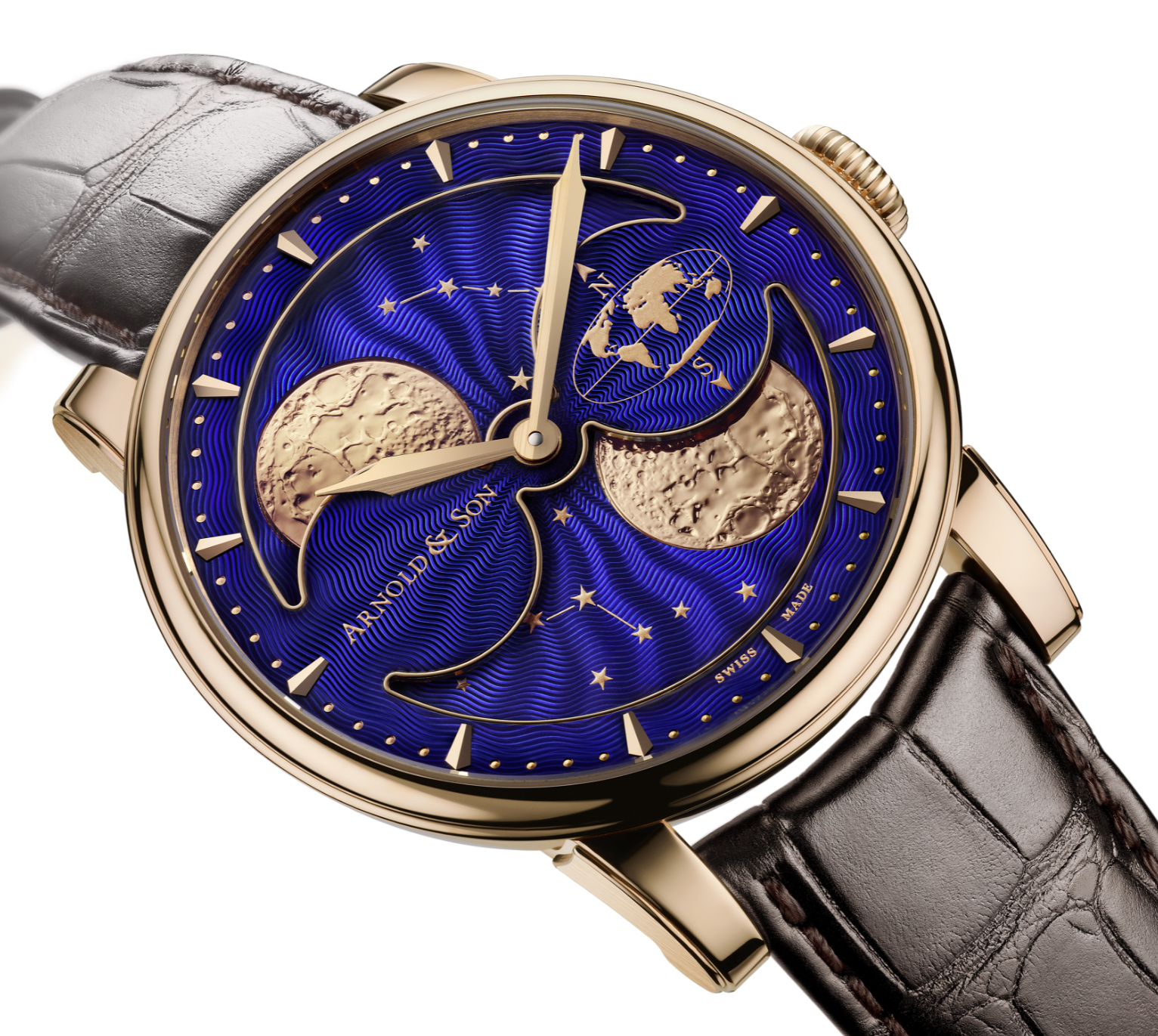 Arnold and Son HM Double Hemisphere Perpetual Moon