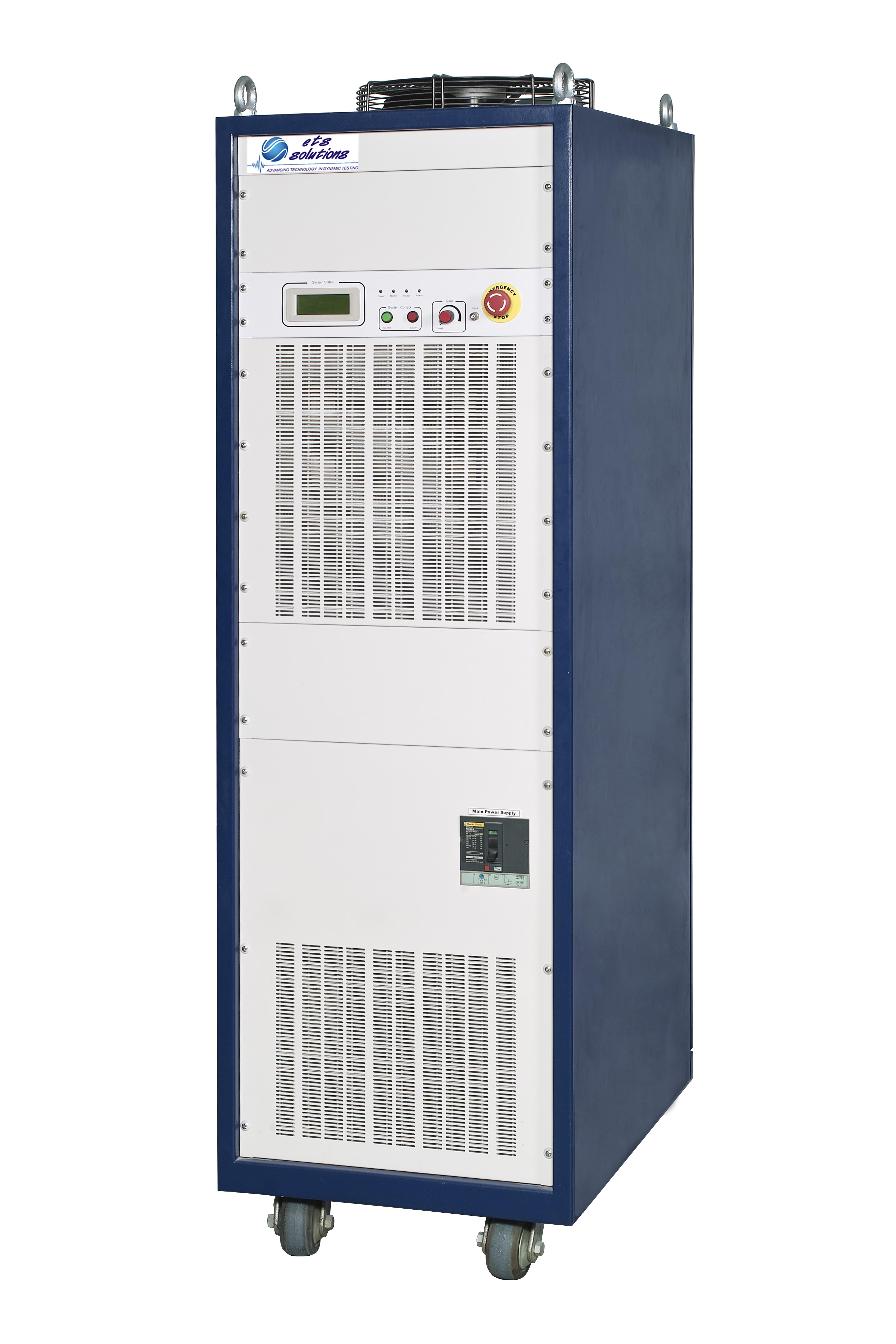 Cabinets: 1,
Max Power Output: 13kVA to 48kVA,
Max Output Voltage: 120V,
Max Output Current: 400A