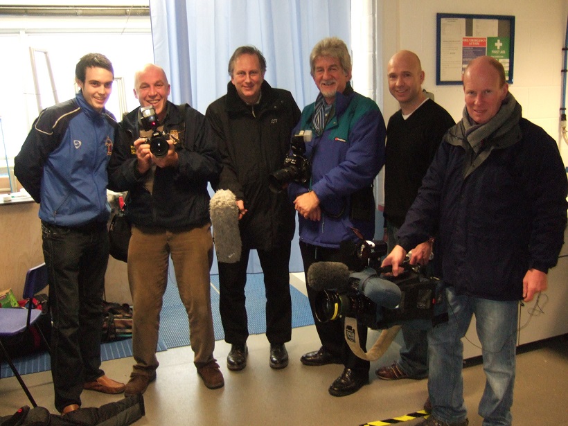 ITV - South West film crew that came and filmed the day..