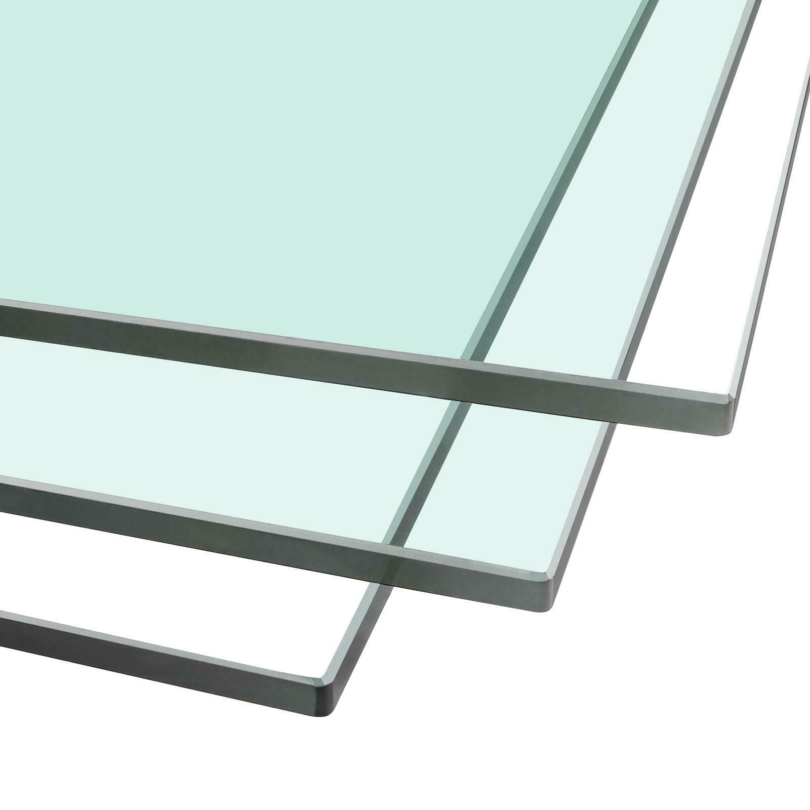 100cm x 100cm CE Certified 10mm Clear Toughened Safety Glass