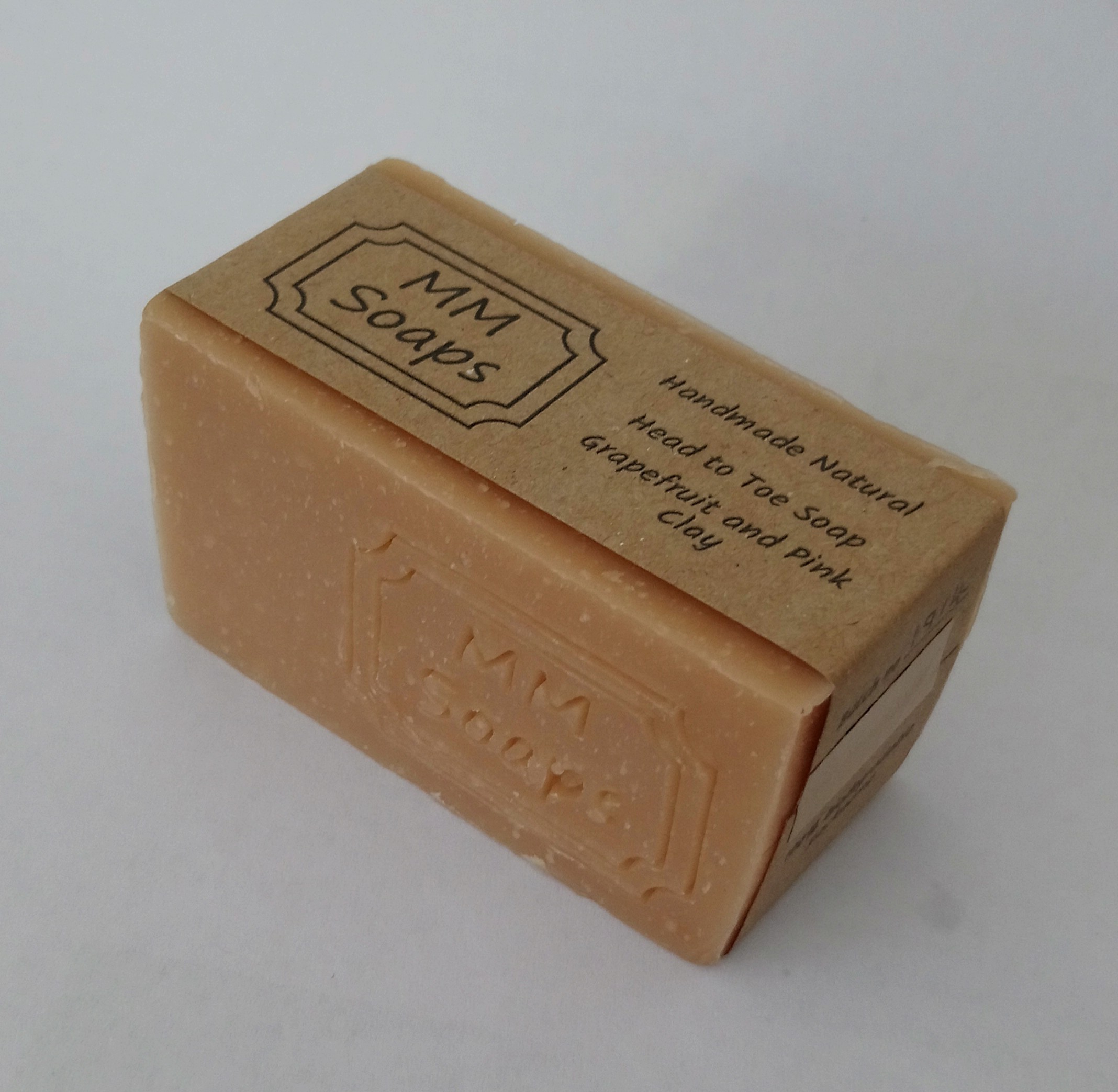 Grapefruit and Pink Clay Soap.