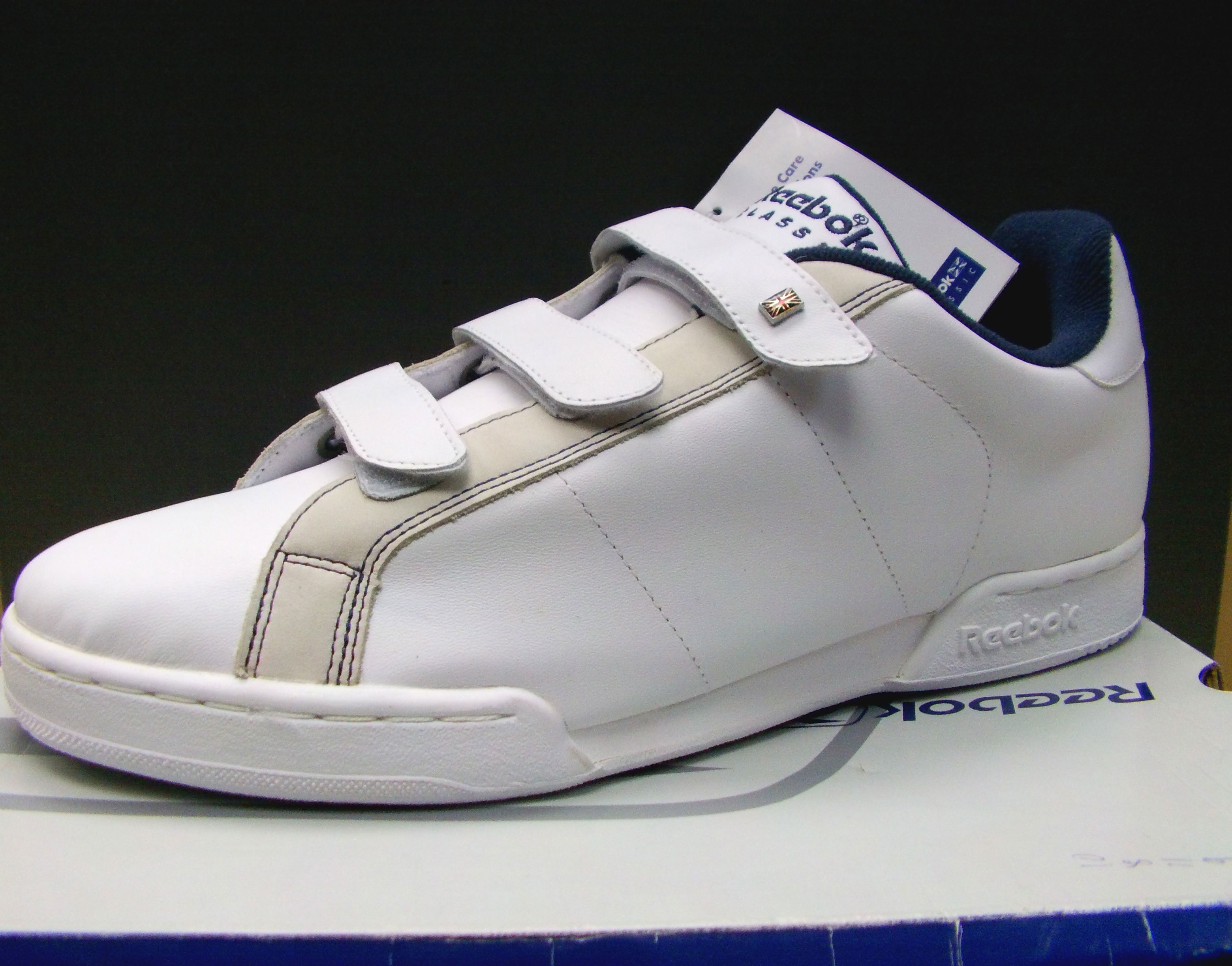 Reebok NPC Rad 3 V ES 6-151670 Velcro Strap Shoes Trainer UK 12 EUR 47