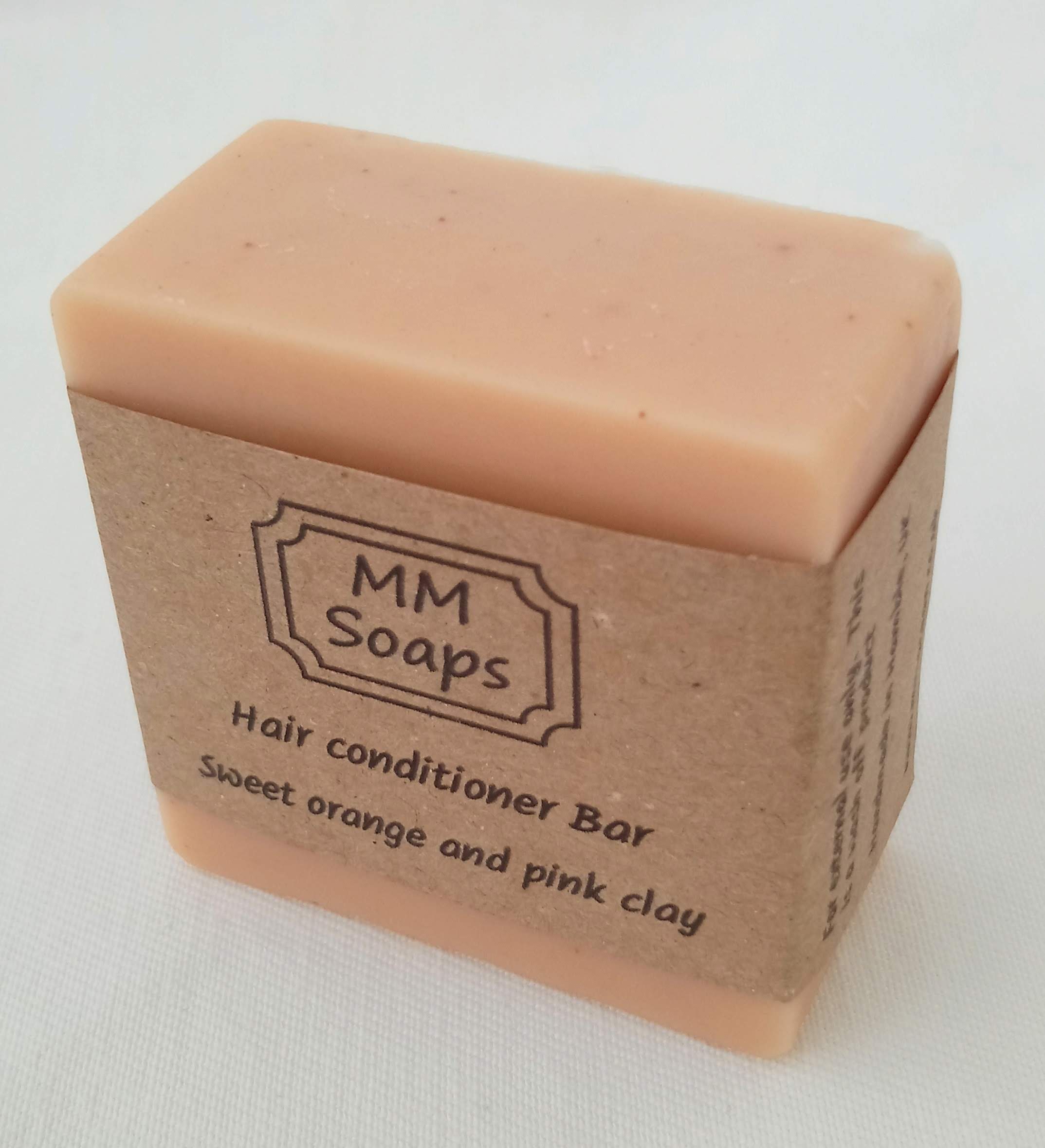 Sweet Orange and Pink Clay Conditioner Bar