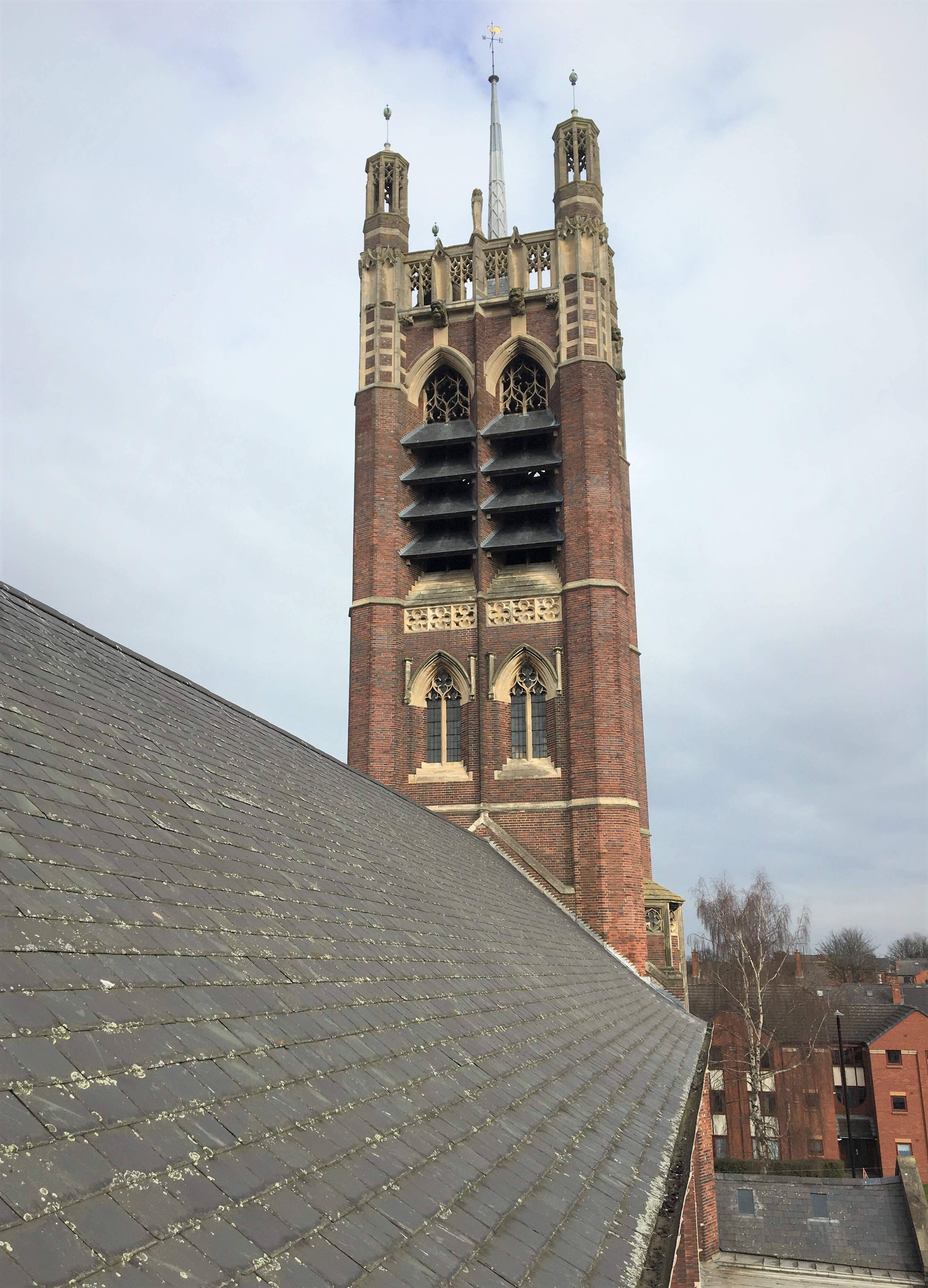 Tower and Nave roof repairs