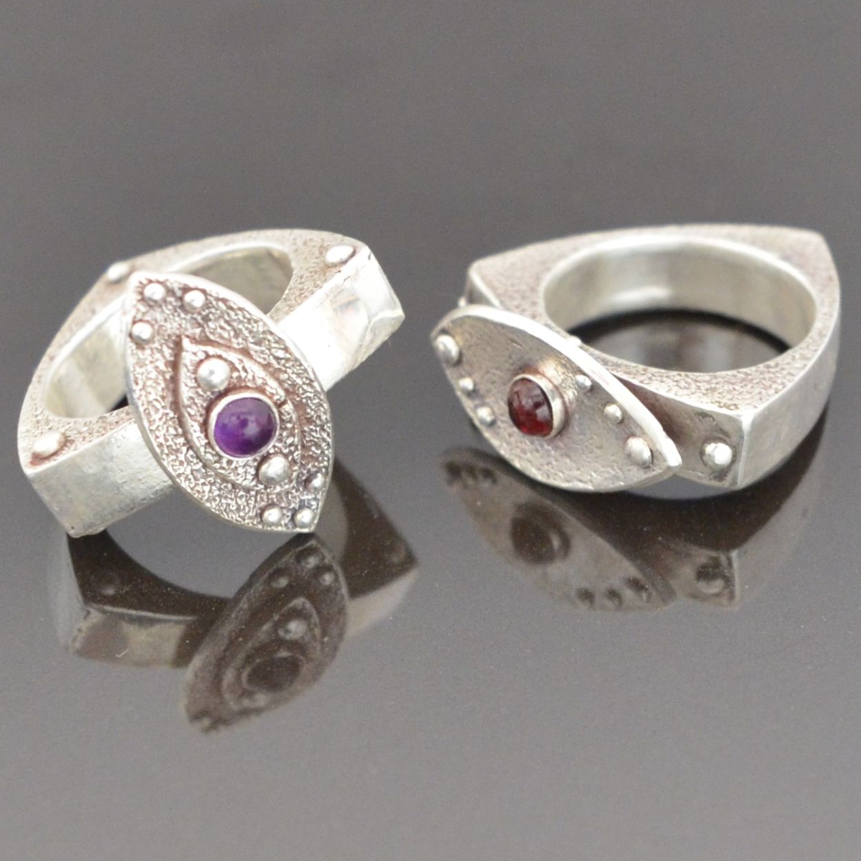 Infinity Rings by Tracey Spurgin of Craftworx Jewellery Workshops