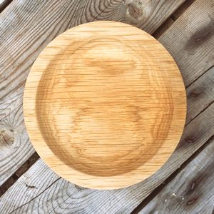 Wooden Plate on wooden table