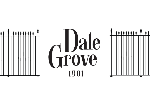 Dale Grove Built in 1901 Logo Design.