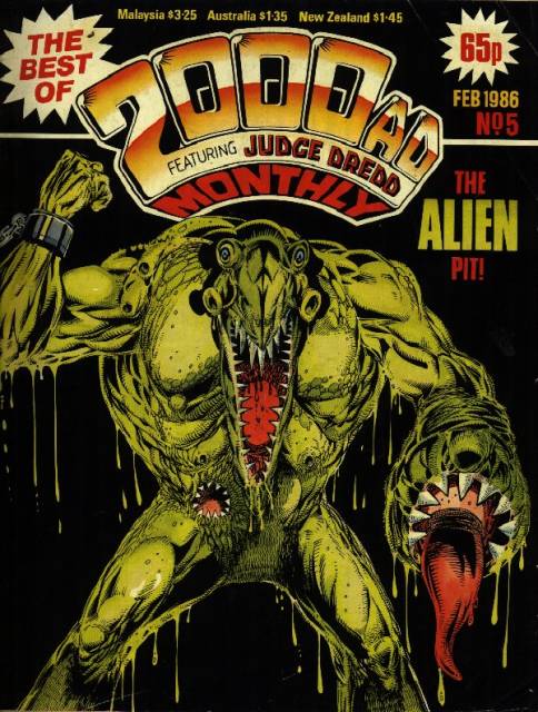 2000AD Best of Monthly 5, 1986