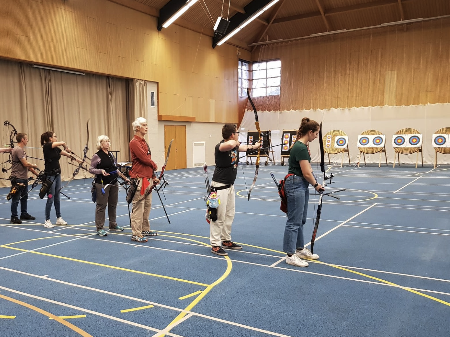 Indoor shooting Wednesdays from 4th October
