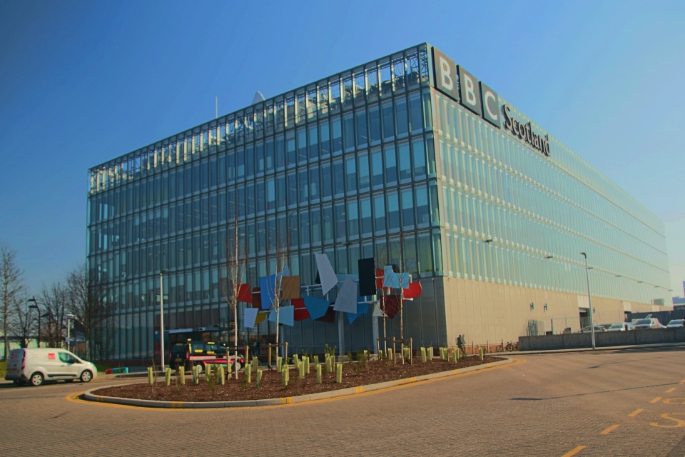 BBC Scotland building in Glasgow