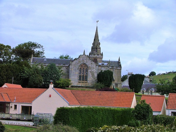 Largoward Parish Church viewed from the South