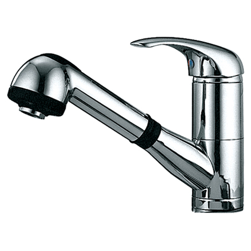 Little Swan Pull Out Kitchen Mixer Tap (Chrome)