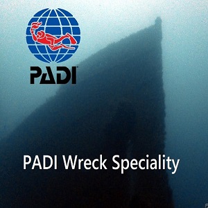 Padi wreck diving speciality