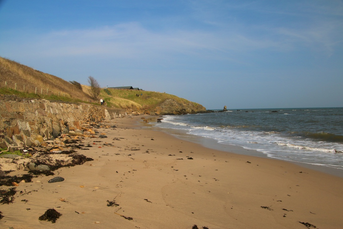 Path north of Elie