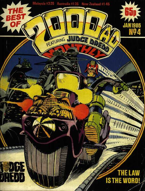 2000AD Best of Monthly 4, 1986
