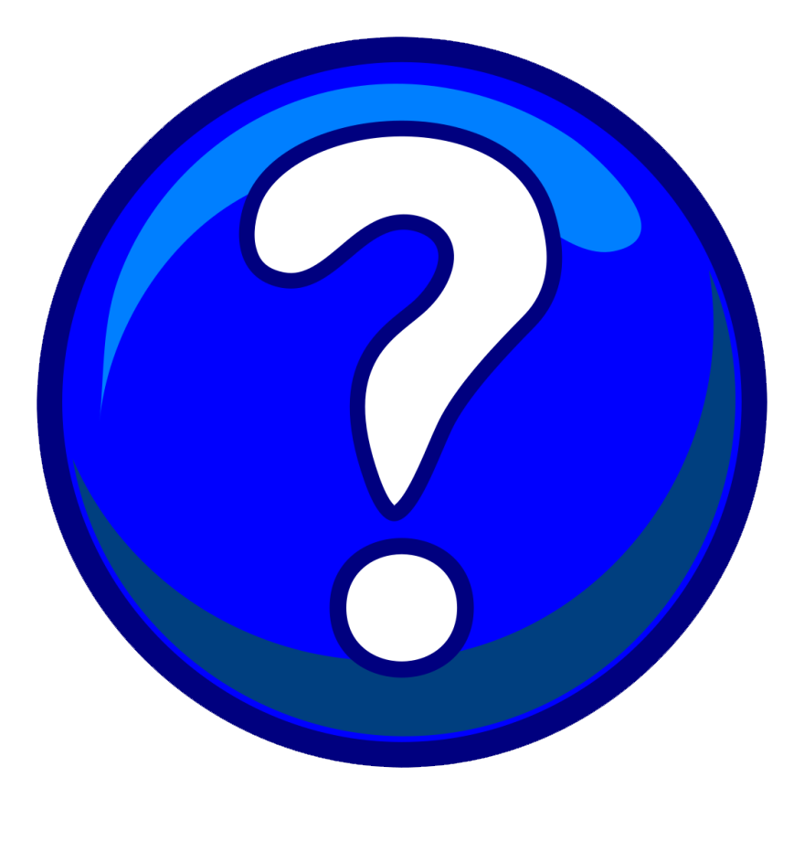 white questionmark, in blue circle, overall 3d button effect