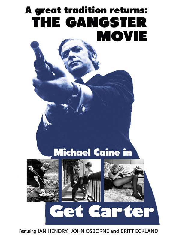 Get Carter Michael Caine Movie Film Poster Print Picture A3 A4