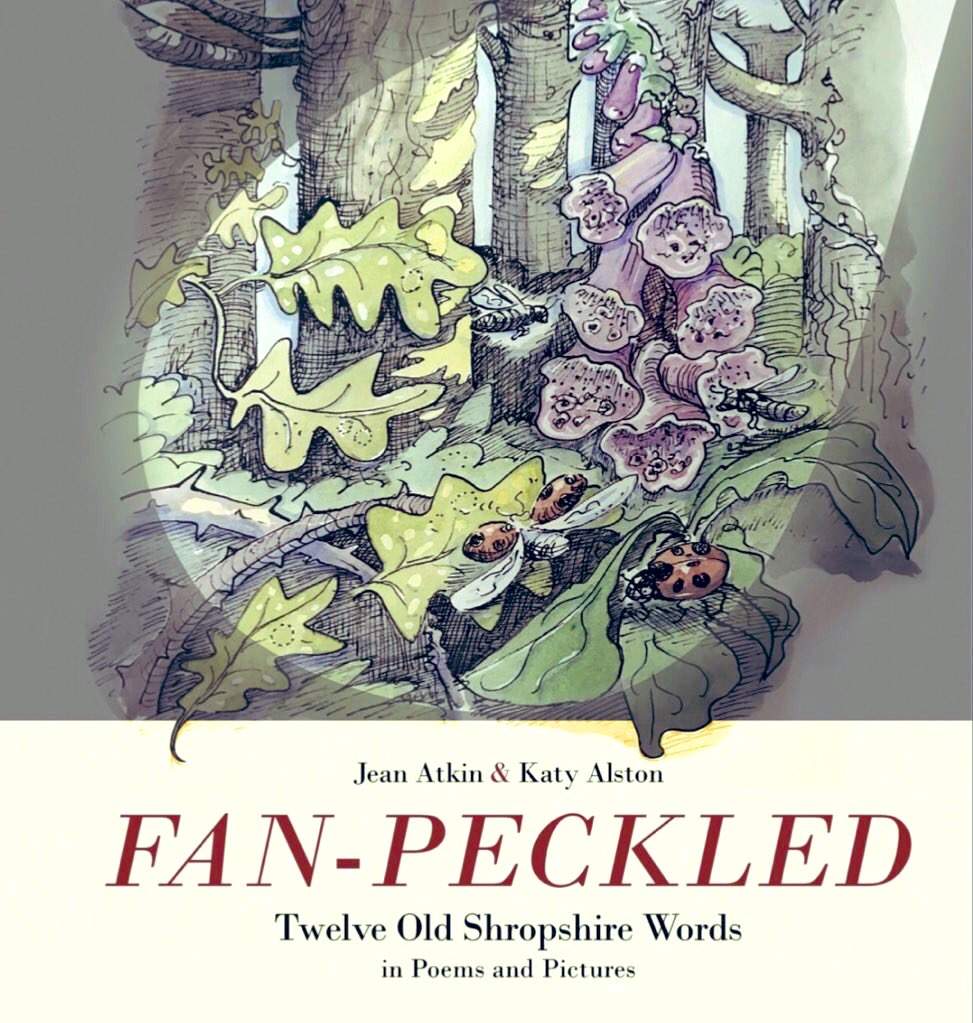 Image of cover of Fan-peckled poetry pamphlet