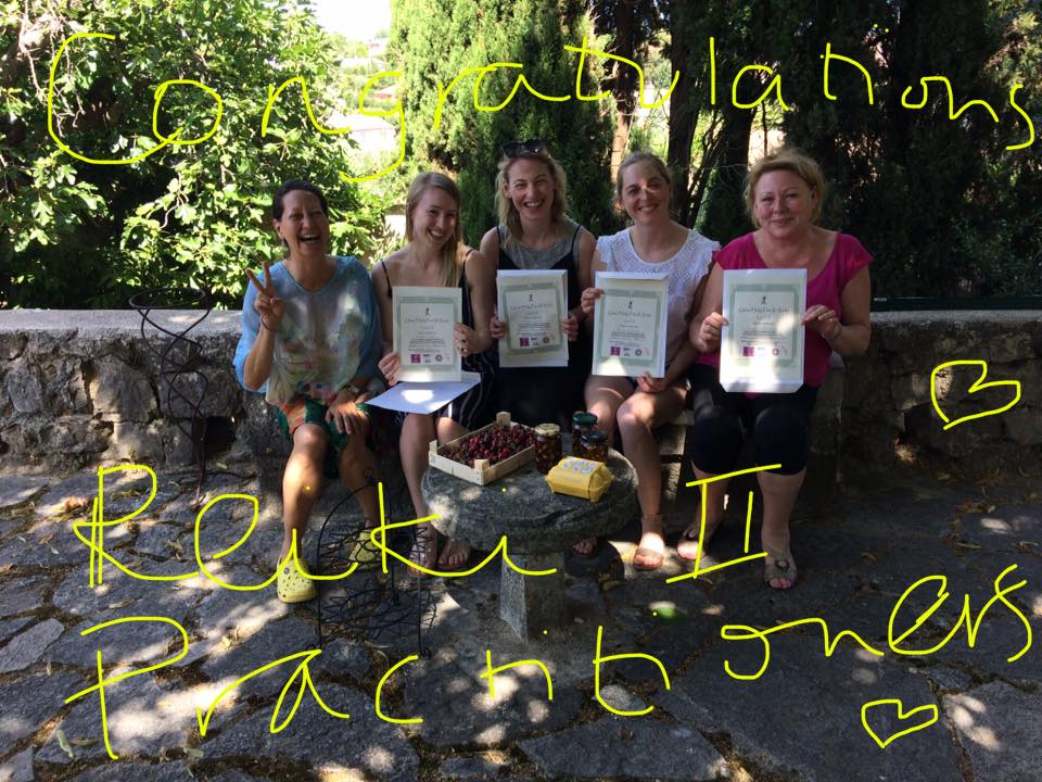 Reiki Level II Practitioner course.  Enquire about learning Reiki; all levels taught.