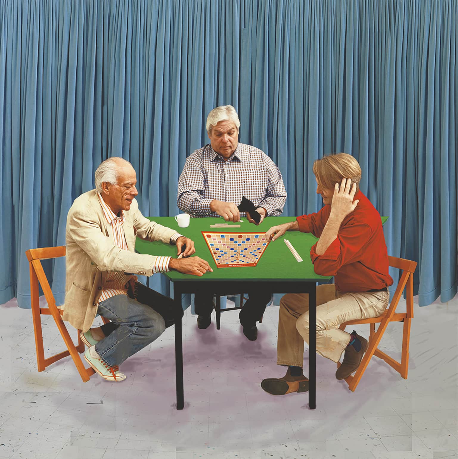 David Hockney - The Scrabble Players