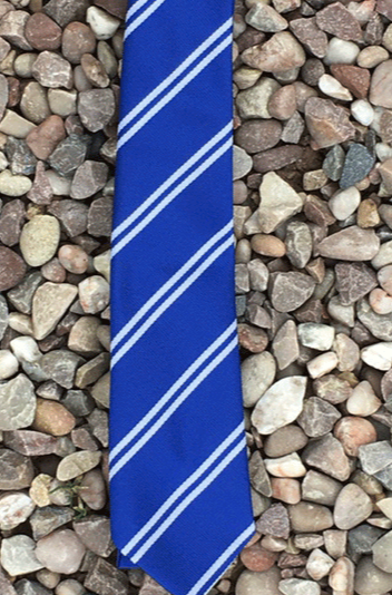 St Marys striped elastic tie
