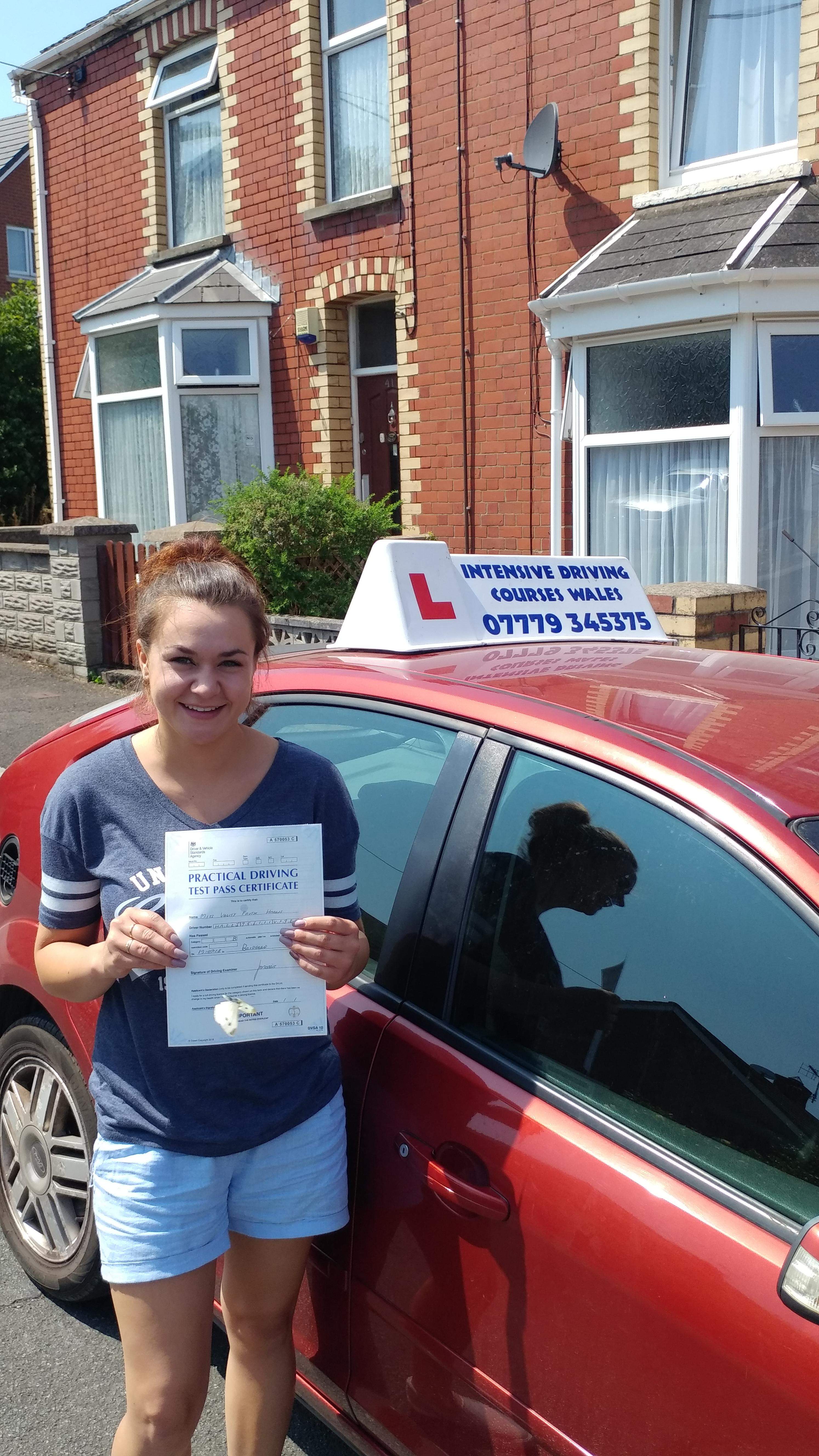 Pass your driving test 1st time with an intensive driving course in Cardiff