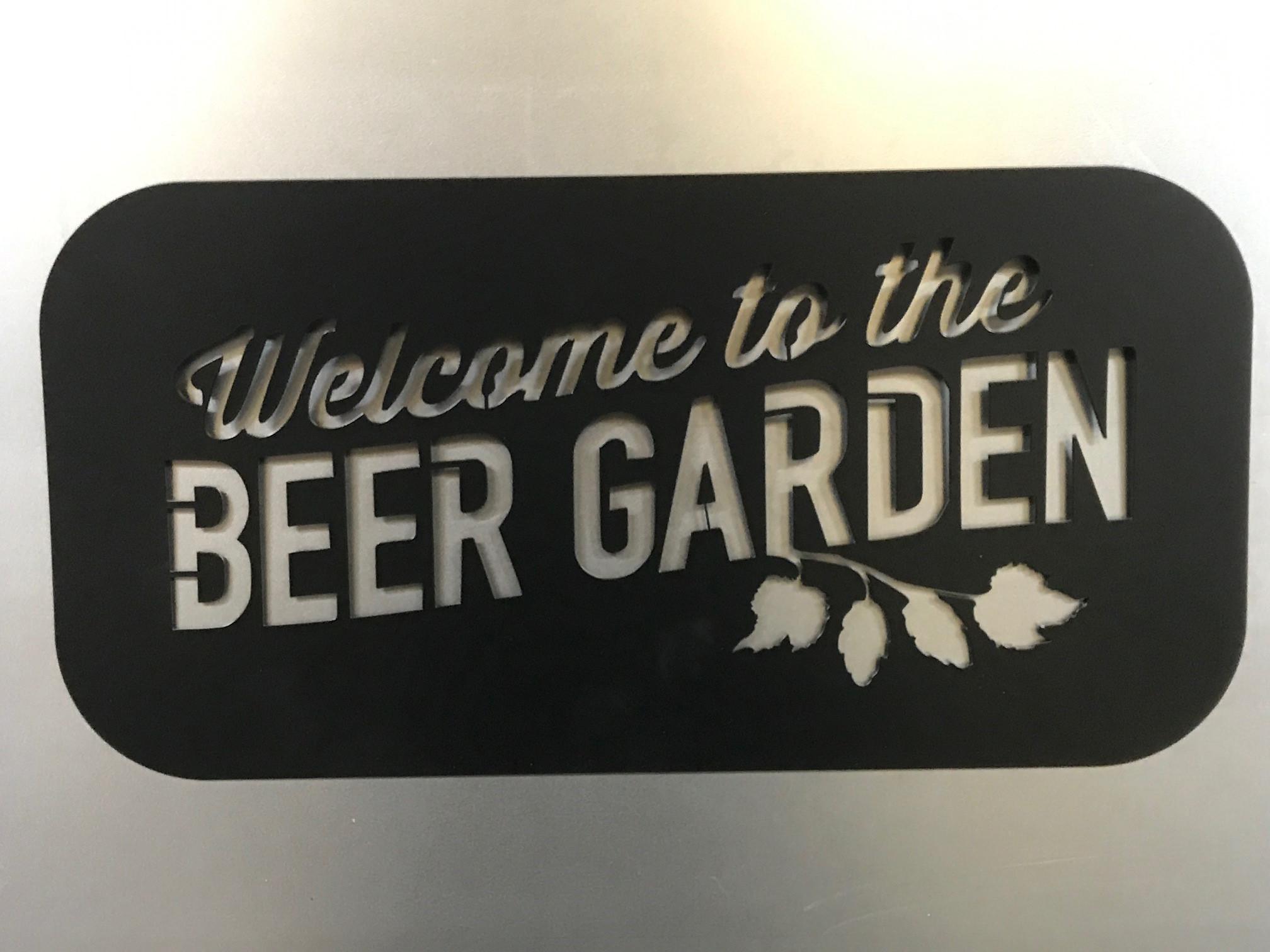 Welcome To The Beer Garden