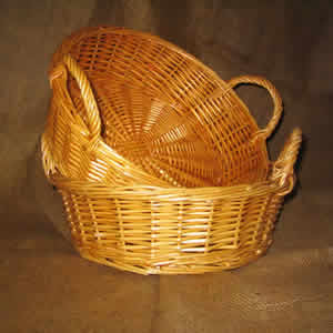 Large baskets hold enough for all the needs of your guests