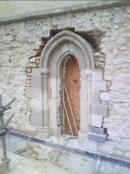 Image 6. All stonework in place.