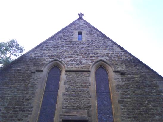 Image of gable after all works are completed.