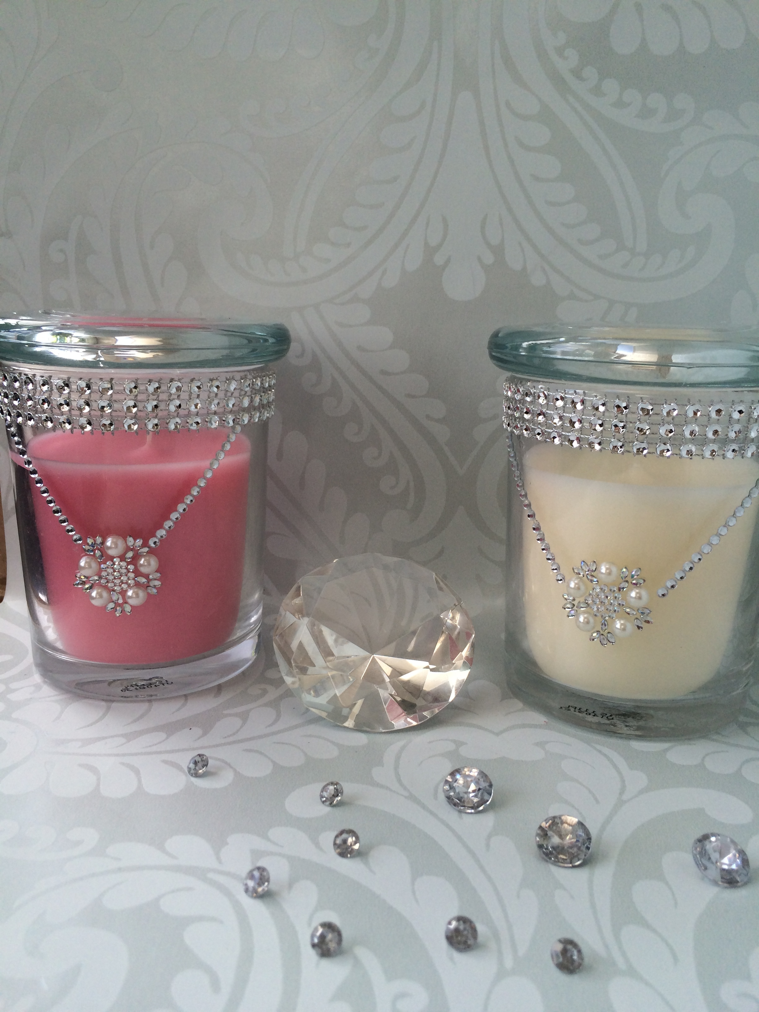 Pearl Pendant Bling Jars