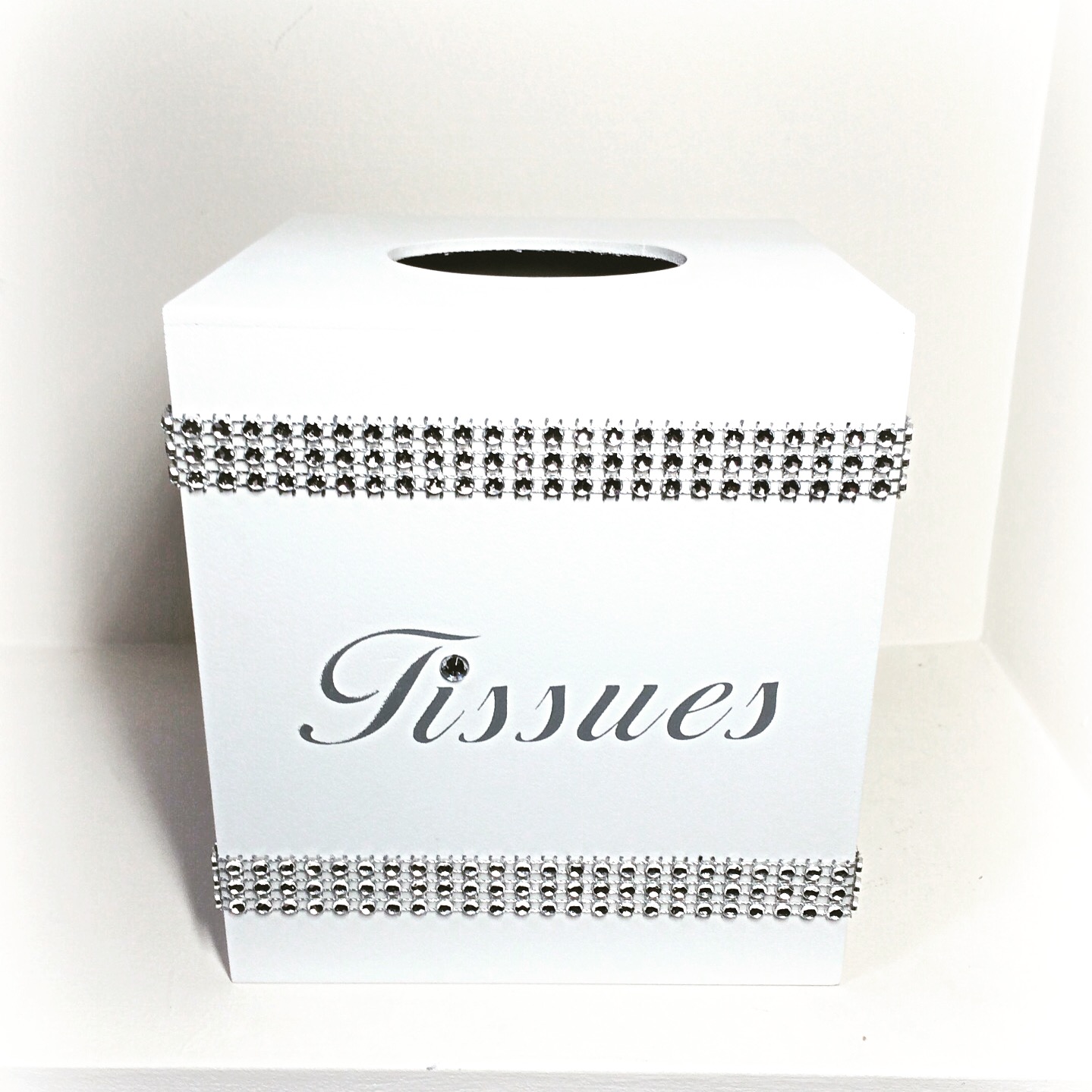 Bling Tissue Box Cover