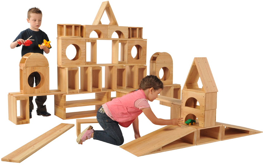 giant wooden building blocks