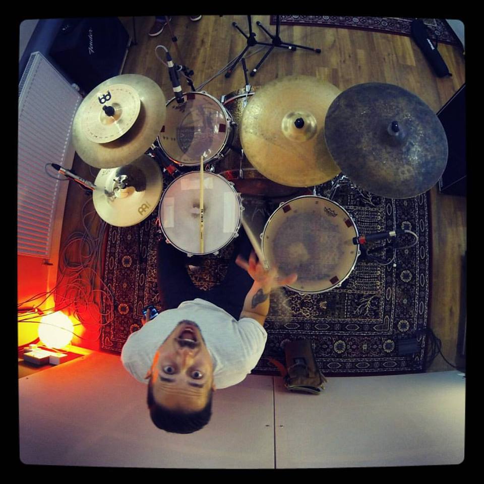 Amazing session drummer Ric Bonito... available for your sessions too.