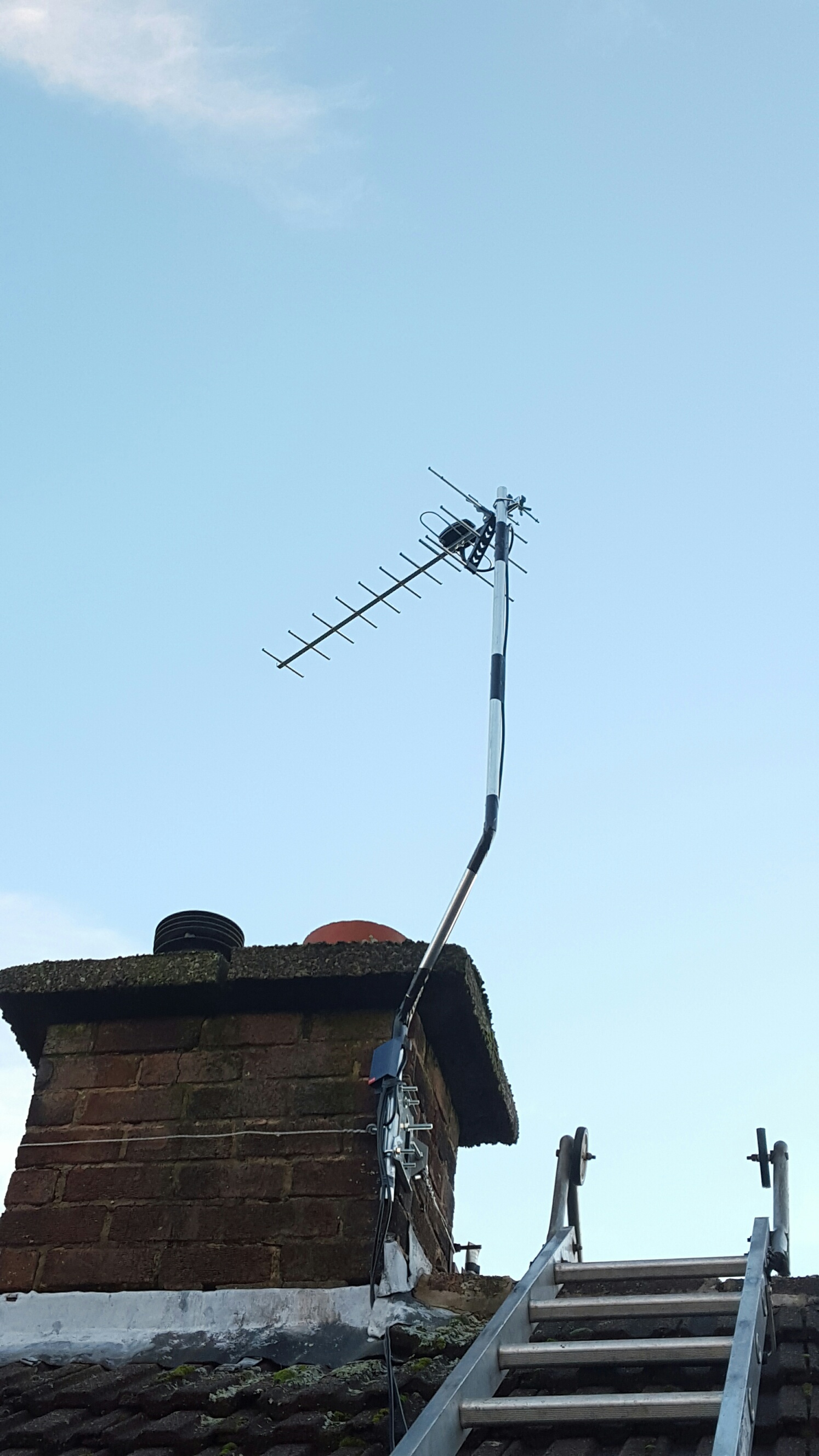 Aerial installation in Cheadle