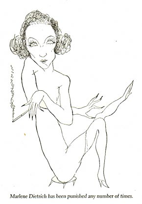 Marlene Dietrich by Luis Quintanilla