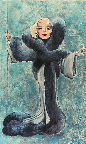 Marlene Dietrich by Aron Kincaid