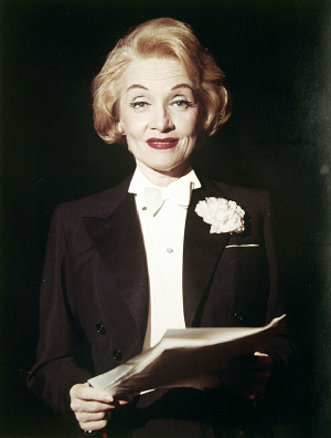 Marlene Dietrich photo by Andrew Davidhazy
