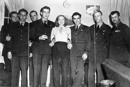 Marlene Dietrich USO tour Coast Guards