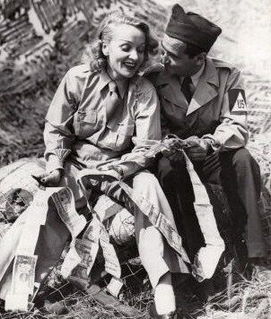 Marlene Dietrich with Irving Berlin