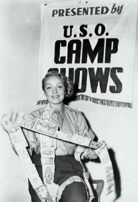 Marlene Dietrich USO Camp Shows